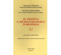 Ss.Trinita' e S.Michele Arcangelo di Brondolo Vol. IV: Indice