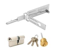 SS002 Pro Key Decoder Lock Picking Tool, strumento di grimaldello, kit 2 in 1 di picking e decoder per porte S-Groove, L/ock/Picks Decodificatori per auto e principianti