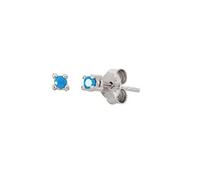SS1 2pcs 925 Sterling Silver Mujer Lovers 'Woman Huggies Small Punture Pendientes Orecchini per stalloni per l'anniversario della festa di matrimonio TL0420