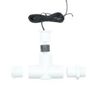 SS1 Interruttore galleggiante per troppopieno condensa per sistemi HVAC, PVC blu trasparente aggiornato con adattatore da 3/4 di pollice e cavo da 1,8 m