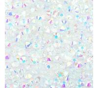 SS3 SS4 SS5 SS6 SS8 SS10 SS12 SS16 SS20 SS30 SS40 SS50 Strass in vetro trasparente Flatback Crystal AB Strass non hotfix-48 Trasparente AB-SS8 1440 pezzi