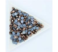 ss3, ss4, ss8, ss12, ss34 Hotfix Strass Glitter Strass Flatback di Vetro Pietre Hotfix Strass da Stirare per Abbigliamento - Oro Rosa - SS3-1440 Pezzi