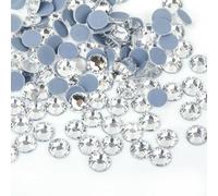 SS3~SS50 AB Strass Hotfix Retro Piatto Stirabile Strass Pietre di Hotfix per Decorazione di Indumenti in Tessuto - Colla Trasparente - ss4 1440 pezzi