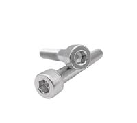 SS304 Acciaio Inox DIN912 Presa Esagonale Bullone Tappo Testa Viti Filettatura Parziale M4-M12 (M10 x 60mm - 1pcs)