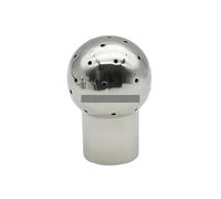 SS304 Stainless Steel CIP Fixed Spray Ball Head 3/4" BSPT Female Thread Tank Cleaning Nozzle 360°Rotary Washing
