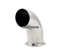 SS304 Stainless Steel Tri-Clamp 90°bow 2.5" to 63 mm OD Butt Weld Fittings