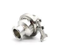 SS304 Tipo Tri Clamp in acciaio inossidabile 19 mm 25 mm 32 mm 38 mm 45 mm 51 mm(K50.5xod25mm)