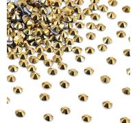 SS6-SS30 Boutique Glass Hotfix Strass Flatbase Glitter Decorazione per Nail Art Abito da Sposa Accessori Fai da Te-Aurum-SS20-1440Pcs