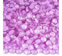 SS6-SS30 Colori Viola Strass Non Hot Fix Cristalli Glitter Flatback Strass di Vetro Pietre Preziose per Decorazione Nail Art-Lt.violet Neon-SS6-1440PCS