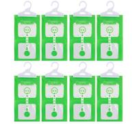 SSacchetti deumidificanti per armadi,Set di 6 Sacchetti 100g Assorbiumidità Armadio,Buste deumidificatore da Appendere,Set Anti-Muffa Sacchettis Deumidificanti,Sacchetto Essiccante per (6)