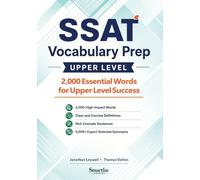 SSAT Vocabulary Prep (Upper Level): 2,000 Essential Words for Upper Level Success