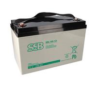 SSB Batteria A Piombo AGM SBL 100-12i(sh) Con Collegamento A Vite M8 - 12V 100Ah