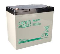 SSB Piombo Batteria AGM SBL 55-12i Con Collegamento A Vite - 12V 55Ah