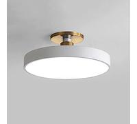 SSBHDM Plafoniera a LED per Montaggio a Incasso, Lampada da soffitto Regolabile a Tre Colori, Illuminazione Rotonda Vicino al soffitto, luci Decorative per vano Scale Portico Camera da Letto