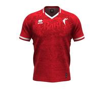 SSC Bari Erreà Maglia Pre-Match 2024-2025 S, M, L, XL (IT, Testo, S, Regular, Regular, Rosso)