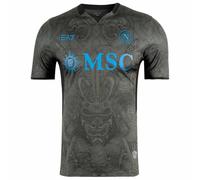 SSC Napoli EA7 Emporio Armani Authentic Uomo Maglia third EASSCN25G05 gris L