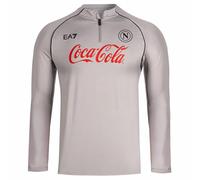 SSC Napoli EA7 Emporio Armani Uomo Felpa EASSCN25T16 gris 2XL