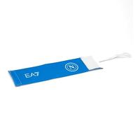 SSC Napoli Fascia Capitano EA7 Azzurra, Unisex Adulto, Regolabile