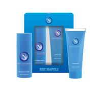 SSC Napoli Gel Doccia 200 ml + Spray Deodorante - Set Detergente e Deodorante