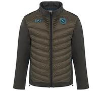 SSC NAPOLI Giacca Softshell Imbottita, EA7 Prodotto Ufficiale 2024/2025, S