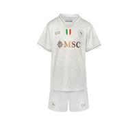 SSC NAPOLI Junior Kit Replica Away 2025/2026, EA7 Prodotto Ufficiale, Taglia 12 Anni