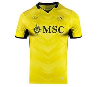 SSC NAPOLI Maglia Gara Portiere Home, EA7 Prodotto Ufficiale, Divisa Goalkeeper Adulto 2024/2025 - XXL