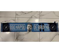 SSC NAPOLI Sciarpa Ufficiale Kevin De Bruyne N°11 Calcio Stadio Maradona