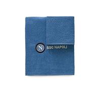 ssc napoli Set Asciugamani 1+1 Viso e ospite Spugna di Cotone N792 Azzurro
