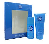 Ssc Napoli Set Regalo Uomo Deodorante Spray 150ml Showergel 200ml
