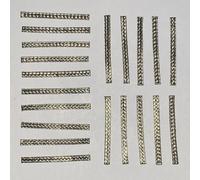 SSC Slot Cars Ricambi Easyfit 8 20 trecce corte o lunghe per lame guida auto compatibili con modelli Scalextric