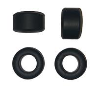 SSC Slot Cars Super Grip - Set di pneumatici di ricambio per auto, set di pneumatici/pneumatici, accessori Indy Modern F1 anteriori/posteriori, compatibili per scalextric Indy/successivi F1 anteriori,