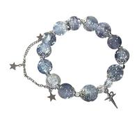 Ssc813 Bracciale a strati Femminile Design Antico Moda Bracciale Uomo Illuminato Orecchini di Natale per le Donne, Misura unica, Plastica, Nessuna pietra preziosa