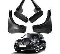 SSCOR Auto Parafanghi per Benz GLC 43 63 AMG (with Pedal) 2016-2019,Anteriore Posteriore Ruota Paraspruzzi Paraschizzi,Parafanghi Guardie,Pneumatici Parafango Protezione