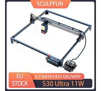 Ssculfun S30 Ultra 11W Laser Cutter con pompa ad aria macchina per incidere della scheda madre a 32 bit assistita da aria 600x600mm Area di incisione