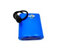 SSCYHT 11.1v3.2ah, Batteria agli ioni Litio CC 12V 11,1V 2,5Ah 3,2Ah 5Ah 6,4Ah 7,5Ah 9,6Ah 10Ah 12,8Ah Batteria Litio Ricaricabile con Spina CC per Radio/Luce Pesca/Auto RC/Striscia Luminosa a LED