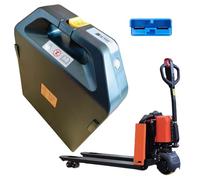SSCYHT 24V Batteria carrello elevatore elettrico 48V Batteria al litio Batterie sollevatori telescopici 20Ah 50Ah Batterie LiFePO4 per transpallet elettrico PTE15Q,48v20ah