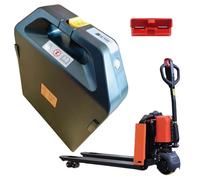 SSCYHT 24V Batteria carrello elevatore elettrico 48V Batteria al litio Batterie sollevatori telescopici 20Ah 50Ah Batterie LiFePO4 per transpallet elettrico PTE15Q,24v50ah