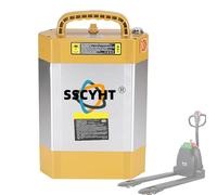 SSCYHT 24v28ah Batteria transpallet Elettrico 24V 28Ah Batteria al Litio per Carrello elevatore 48V 15Ah 20Ah con Protezione Multipla per Accessorio per Carrello elevatore CBD15J/20J-LI2