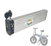 SSCYHT 36v14ah 385mm, Batteria per e-Bike Pieghevole da 36 V 8 Ah 10 Ah 12 Ah 14 Ah DCH 011, Sostituzione della Batteria al Litio Interna per Motore da 0-504 W