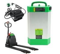 SSCYHT 48V Batteria al litio 24V Batteria per carrelli elevatori elettrici Batterie transpallet elettrici Batterie LiFePO4 per CBD15J-LI2 e CBD20J-LI2 (senza CAN),48v20ah rhombus charger