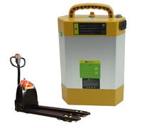 SSCYHT 48V Batteria al litio 24V Batteria per carrelli elevatori elettrici Batterie transpallet elettrici Batterie LiFePO4 per CBD15J-LI2 e CBD20J-LI2 (senza CAN),24v28ah rhombus