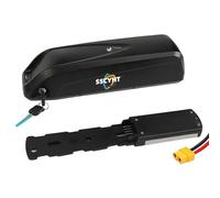 SSCYHT 48v10.4ah, Batteria per Bici elettrica da 48 V, 36 V, 10,4 Ah, 13 Ah, Batteria al Litio da 48 V, 36 V, Tubo Obliquo, con scarica a 4 Pin, per Motore per Mountain Bike da 0-624 W