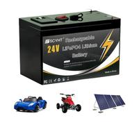 SSCYHT Batteria a ciclo profondo 24 V Batteria litio LiFePO4