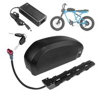 SSCYHT Batteria agli ioni di Litio 48 V 20 Ah 24,5 Ah 18,2 Ah Batteria Rimovibile 52 V Batterie al Litio 36 V Batterie Tubo Obliquo per Motori 250 W a 1200 W,52v15.6ah t Plug