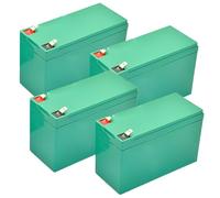 SSCYHT Batteria al litio 12V 10Ah 4Ah 6Ah 8Ah 12Ah Batteria ricaricabile 12V Batterie di ricambio per irroratrice elettrica con BMS per motori da 40W a 150W,12v12ah 99mm 4pack