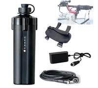 SSCYHT Batteria al litio 14,8 V Batteria di ricambio 7 Ah o 10 Ah Batterie per mulinelli pesca elettrici 14,8 V per motori 100 W - 150 W con borsa inclusi,14.8v7ah 2m adapter cable