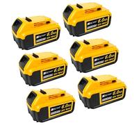 SSCYHT Batteria al litio 20V 6000mAh Batteria di ricambio 20V Batterie per utensili elettrici a batteria 6000mAh Batterie ricaricabili con BMS per kit motore max 120W,20v6000mah 6pack