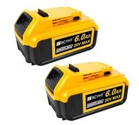 SSCYHT Batteria al litio 20V 6000mAh Batteria di ricambio 20V Batterie per utensili elettrici a batteria 6000mAh Batterie ricaricabili con BMS per kit motore max 120W,20v6000mah 2pack