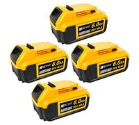 SSCYHT Batteria al litio 20V 6000mAh Batteria di ricambio 20V Batterie per utensili elettrici a batteria 6000mAh Batterie ricaricabili con BMS per kit motore max 120W,20v6000mah 4pack