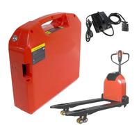 SSCYHT Batteria al litio 24V 20Ah 30Ah Batteria LiFePO4 48V Batterie per carrelli elevatori elettrici 24V Batterie ricaricabili per transpallet elettrico CBD15J-LI-S,24v40ah with charger